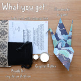 What you get with your Lava Stone Crystal Roller