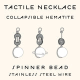 Tactile necklace infographic