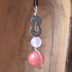 Tactile Necklace Plus | Crystal Fidget Jewelry Amulet