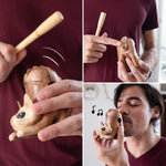 Wooden Animals - Percussion and Wind Musical Instruments
