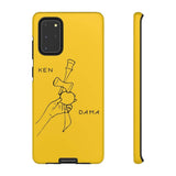 Printify Phone Case Samsung Galaxy S20+ / Glossy Kendama Yellow Phone Cover