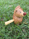 Wooden Animals - Percussion and Wind Musical Instruments