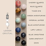 Tactile Necklace Plus | Crystal Fidget Jewelry Amulet