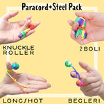 Paracord and steel toy bundle what does it bring