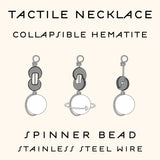 Tactile necklace infographic