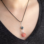 Tactile Necklace Plus | Crystal Fidget Jewelry Amulet