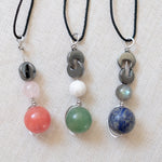 Tactile Necklace Plus | Crystal Fidget Jewelry Amulet