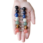 All Crystals Fidget Toy on Hand Caterpillar