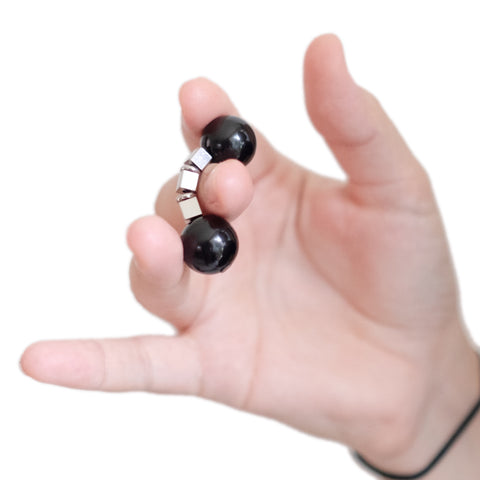 Onyx Crystal Fidget Toy for Stimming Crystal Caterpillar