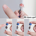 Spinning Stones Possibilities Gemstone Spinner Amulet