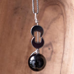 Bonsai and Cacti Apparel Tactile Necklace | Crystal Fidget Spinner Amulet