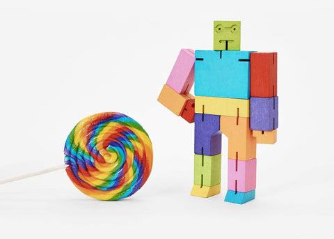 Bonsai and Cacti Curiosities Cubebot® - Medium