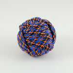 Bonsai and Cacti Toys Blue Black Orange Boli | Steel Paracord Baoding Balls | Handmade Meditation Balls