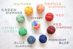 Bonsai and Cacti Toys Red Diamond Boli | Steel Paracord Baoding Balls | Handmade Meditation Balls