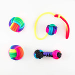 Bonsai and Cacti Toys Sorbet/Rainbow Stress Relief Pack | Toy Bundle ft. Boli Longshot Knuckleroller
