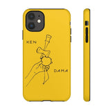 Printify Phone Case Kendama Yellow Phone Cover