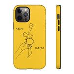 Printify Phone Case iPhone 12 Pro / Matte Kendama Yellow Phone Cover