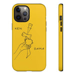 Printify Phone Case iPhone 12 Pro Max / Matte Kendama Yellow Phone Cover