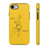 Printify Phone Case iPhone 8 / Glossy Kendama Yellow Phone Cover