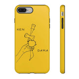 Printify Phone Case iPhone 8 Plus / Glossy Kendama Yellow Phone Cover