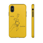 Printify Phone Case iPhone X / Matte Kendama Yellow Phone Cover