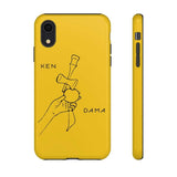Printify Phone Case iPhone XR / Glossy Kendama Yellow Phone Cover