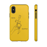 Printify Phone Case iPhone XS / Matte Kendama Yellow Phone Cover