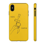 Printify Phone Case iPhone XS MAX / Glossy Kendama Yellow Phone Cover