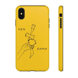 Printify Phone Case iPhone XS MAX / Matte Kendama Yellow Phone Cover