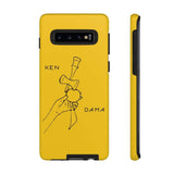 Printify Phone Case Samsung Galaxy S10 / Matte Kendama Yellow Phone Cover