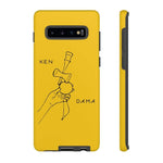 Printify Phone Case Samsung Galaxy S10 Plus / Matte Kendama Yellow Phone Cover
