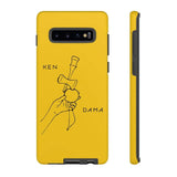 Printify Phone Case Samsung Galaxy S10 Plus / Matte Kendama Yellow Phone Cover